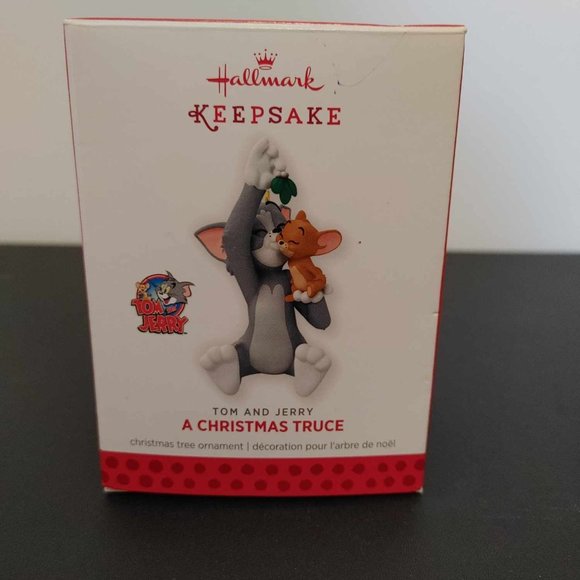Hallmark Keepsake Ornament 2013 Tom & Jerry A Christmas Truce - NIB - Picture 1 of 7